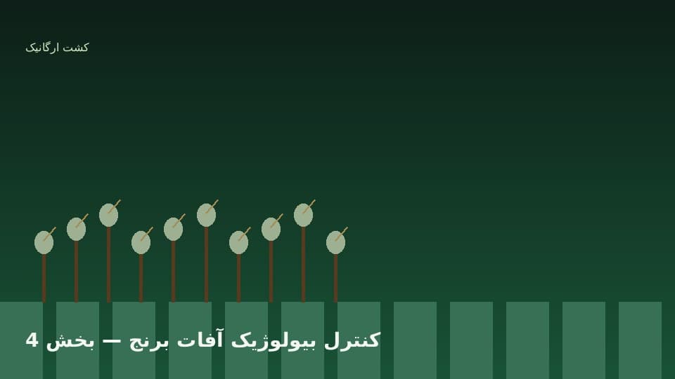 یکپارچهسازی مدیریت آفات با برنامه تولید و انبار